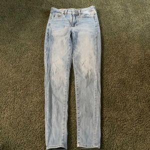 American eagle next level stretch skinny jeans size 4 long